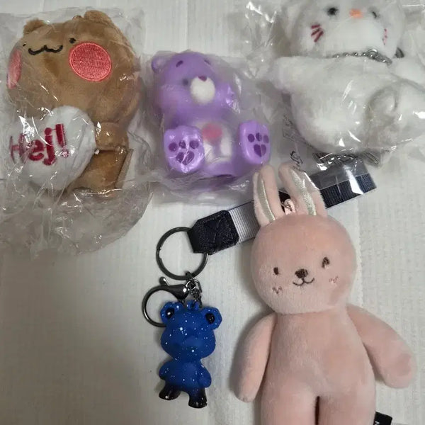 [BUNJANG] Doll Keychain Set / 인형 키링 세트
