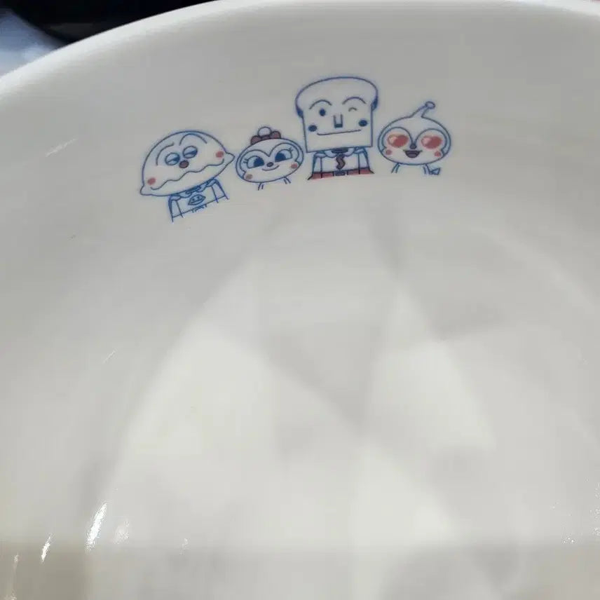 [BUNJANG] Anpanman Museum Plate Dish New / 일본 호빵맨 뮤지엄 그릇 식기 새상품