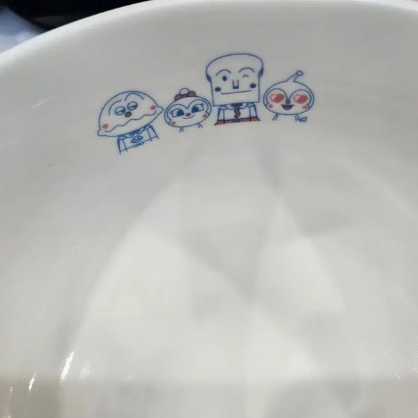 [BUNJANG] Anpanman Museum Plate Dish New / 일본 호빵맨 뮤지엄 그릇 식기 새상품