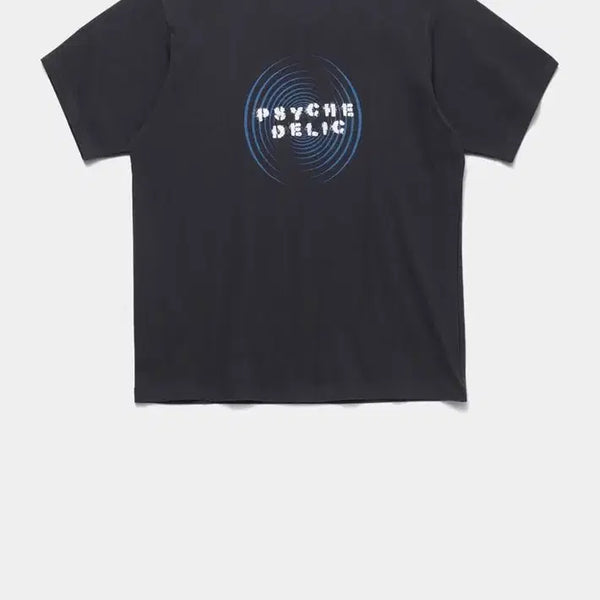 [BUNJANG] Hatching Room Psychedelic Short Sleeve T-Shirt Charcoal / [4] 해칭룸 사이키델릭 반팔 티셔츠 차콜