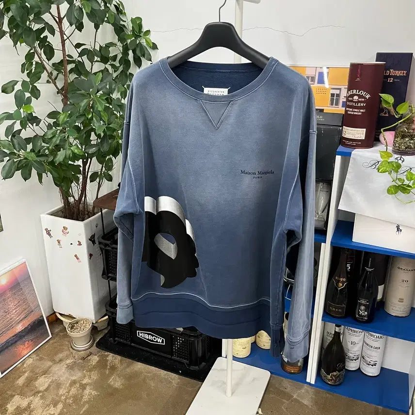 [BUNJANG] Maison Margiela Printed Sweatshirt L / 메종마르지엘라 프린팅 스웻셔츠 L
