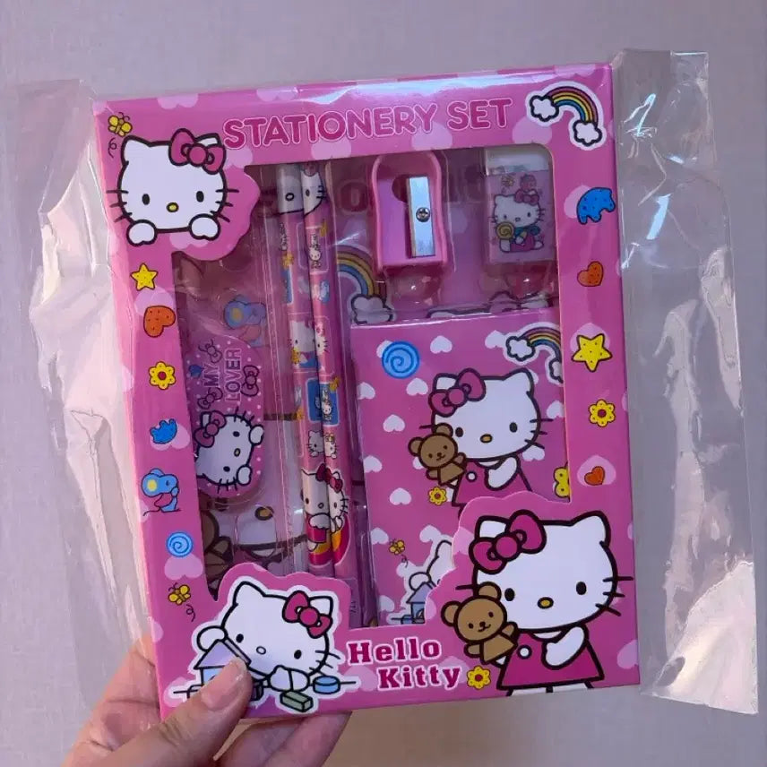 [BUNJANG] Hello Kitty Stationery Set / 헬로키티 문구세트