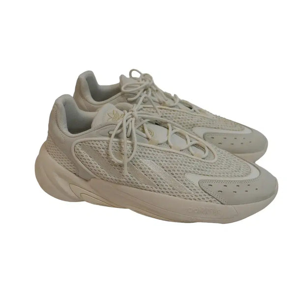 [BUNJANG] Adidas Mesh Running Sneakers (Ivory, 280mm) / adidas 아디다스 메쉬 러닝화 스니커즈 280mm 아이보리 운동화