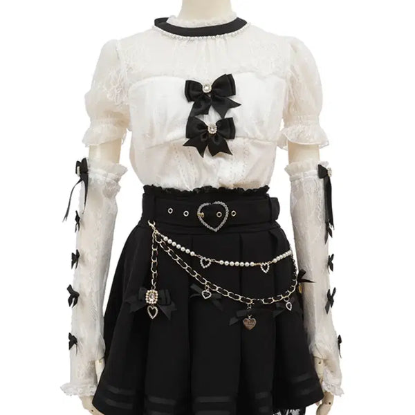 [BUNJANG] Liz Lisa Arm Warmer Blouse (Old Version) / 리즈리사 암워머 블라우스