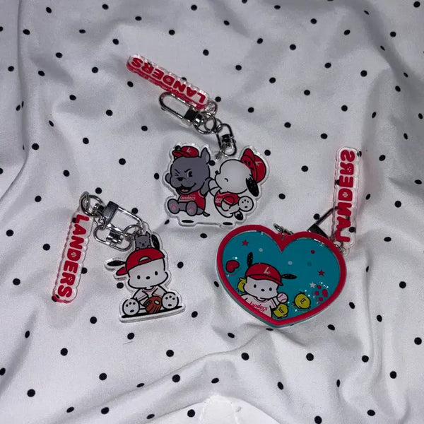 [BUNJANG] SSG Landers Pochacco Acrylic Keyring / SSG 랜더스 포차코 아크릴 키링