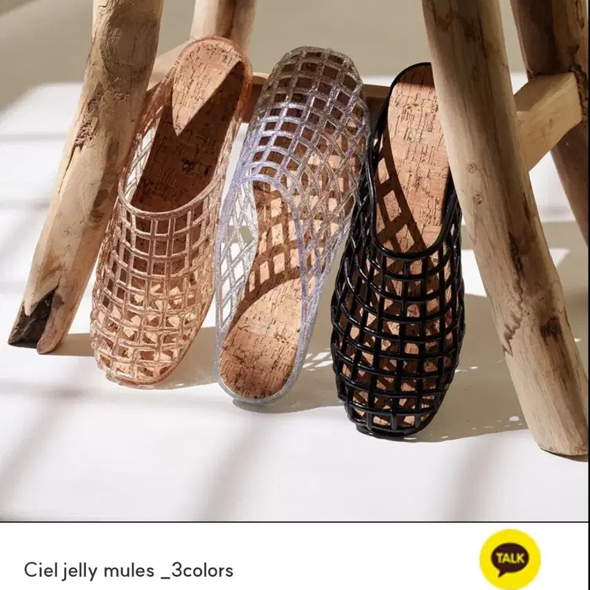 [BUNJANG] Jelly Mule Sandals / 젤리뮬