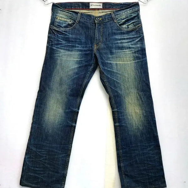 [BUNJANG] Style Basic USA Washed Jeans (Size 36) / 스타일베이직USA청바지36/워싱청바지/스타일최고