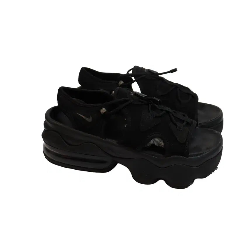[BUNJANG] Nike Air Max Platform Sandals Black / NIKE 나이키 에어맥스 플랫폼 샌들 240mm 블랙 스포츠샌들