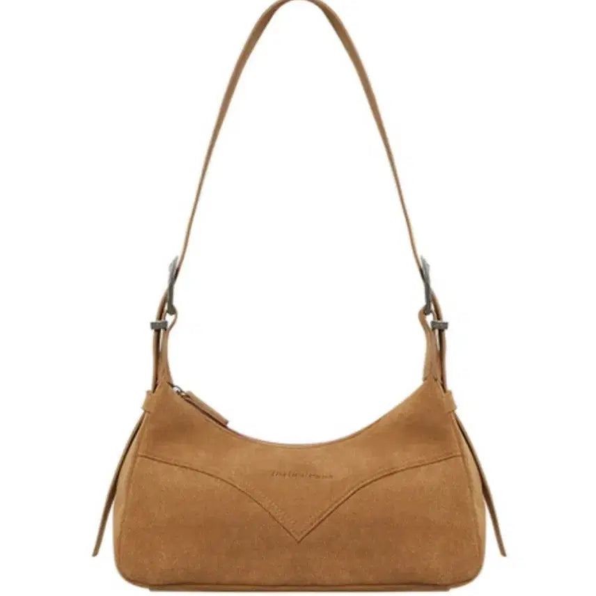 [BUNJANG] Instant Funk Western Hobo Bag Brown Suede / 인스턴트펑크 웨스턴 호보백