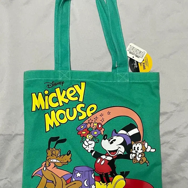 [BUNJANG] Disney Mickey Mouse Tote Bag Eco Bag / 디즈니 미키마우스 토트백에코백