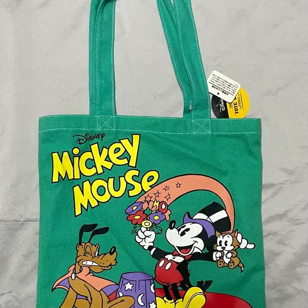 [BUNJANG] Disney Mickey Mouse Tote Bag Eco Bag / 디즈니 미키마우스 토트백에코백
