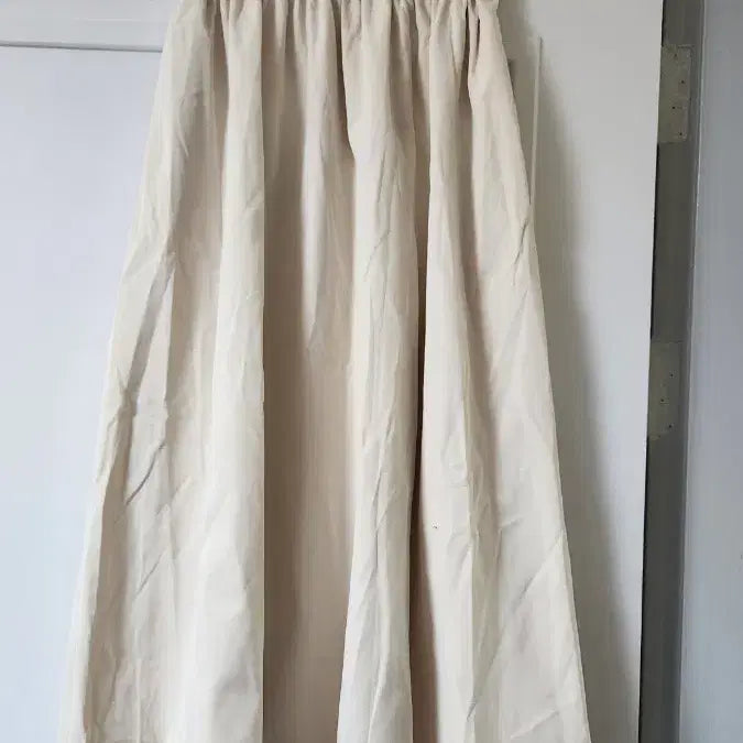 [BUNJANG] Ivory Long Skirt / 새상품 아이보리 롱 스커트