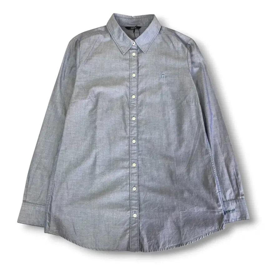 [BUNJANG] Hazzys Oxford Blue Shirt / (95) 미사용 헤지스 옥스퍼드 블루 셔츠