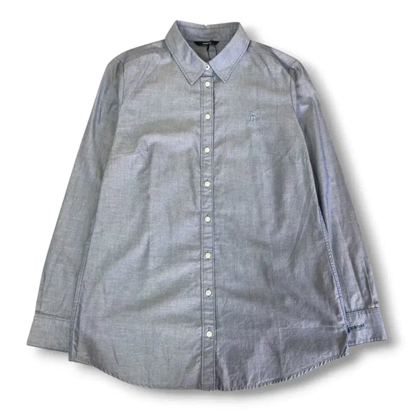 [BUNJANG] Hazzys Oxford Blue Shirt / (95) 미사용 헤지스 옥스퍼드 블루 셔츠