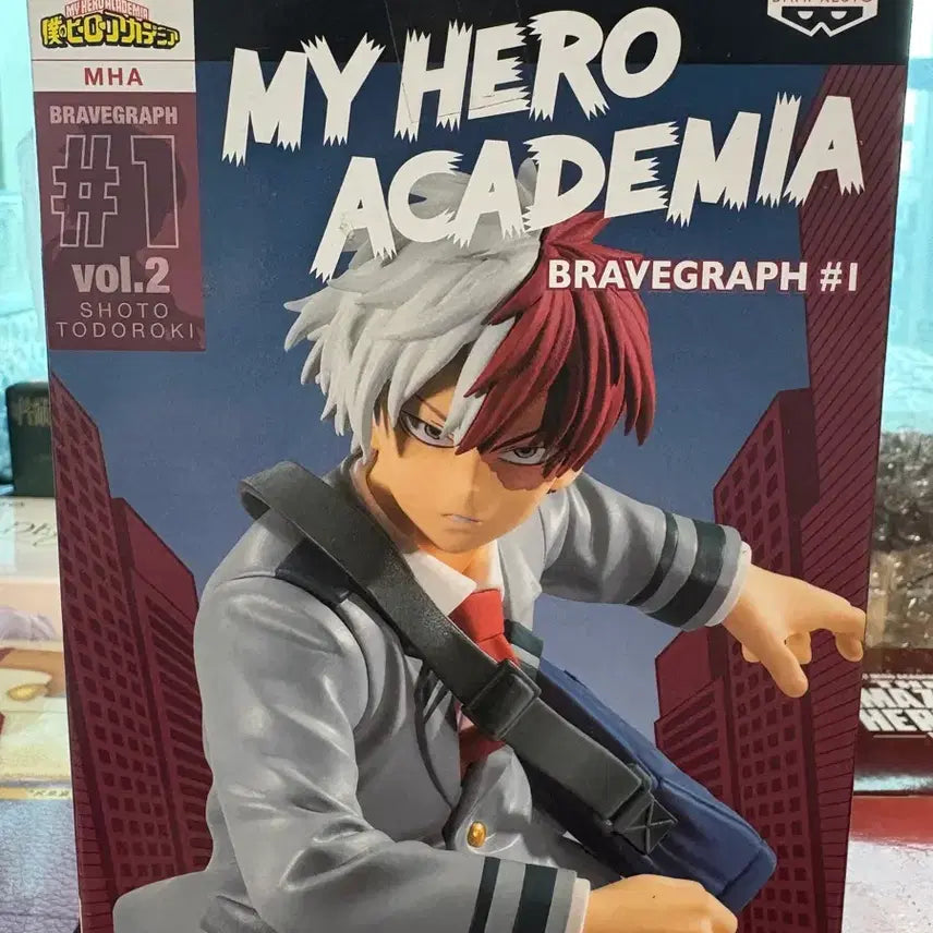 [BUNJANG] My Hero Academia Brave Graph #1 Vol.2 Shoto Todoroki Figure / 나히아 브레이브 그래프 #1 Vol.2 쇼토 토도로키 피규어