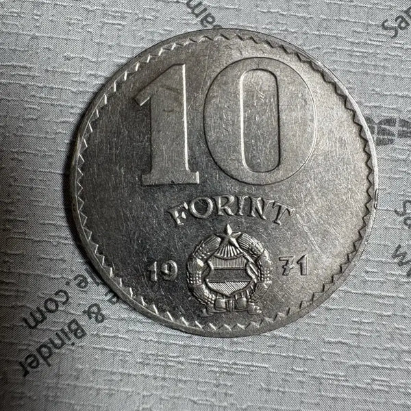 [BUNJANG] 1971 Hungary 10 Forint Coin / 10 포린트 1971년 주화 헝가리