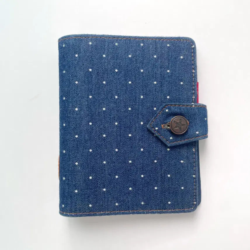 [BUNJANG] Filofax Denim Dot A7 6-Ring Pocket Diary / 파일로팩스 데님 도트 a7 다이어리 6공 포켓