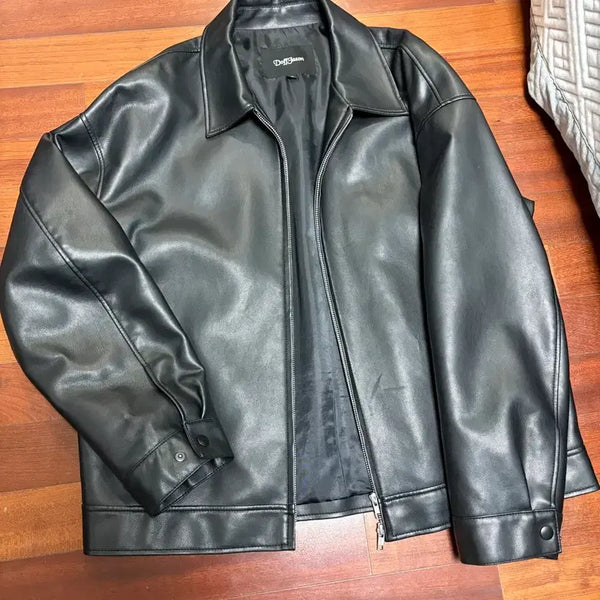 [BUNJANG] Dope Jasson Leather Jacket L / 도프제이슨 레더 자켓