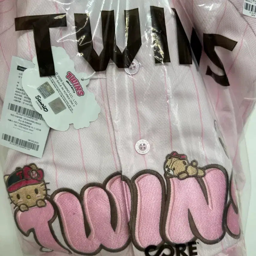 [BUNJANG] LG Twins Pink Pop Uniform (Size 100) / 당일배송) 엘지 트윈스 핑크팝 유니폼 100사이즈