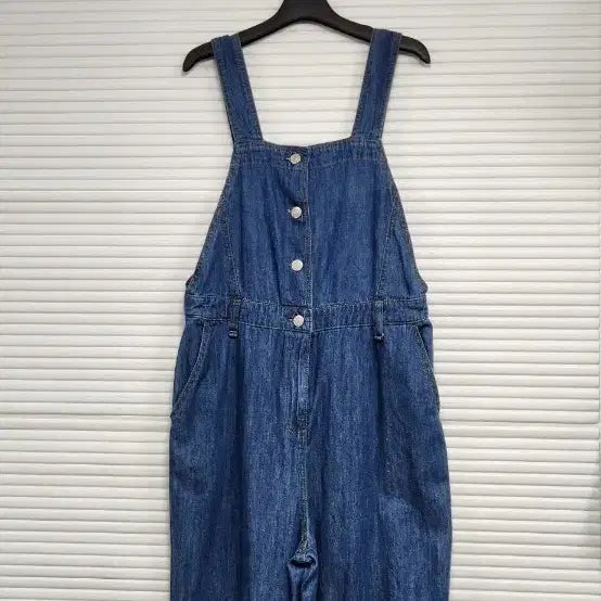[BUNJANG] Brielle Long Denim Overalls Size 90 / 브리엘 롱멜빵 데님청바지90호