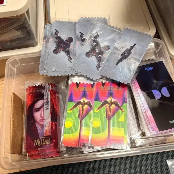 [BUNJANG] Tenet Original Ticket Set (2 Types) with Wonder Woman & Mulan Tickets - Christopher Nolan Disney Movie Goods / 테넷 오리지널티켓 2종일괄 원더우먼 뮬란 오티 크리스토퍼놀란디즈니영화굿즈