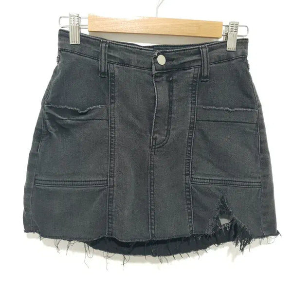 [BUNJANG] Distressed Denim Skirt / 디스트로이드 데님 스커트 M_S2255
