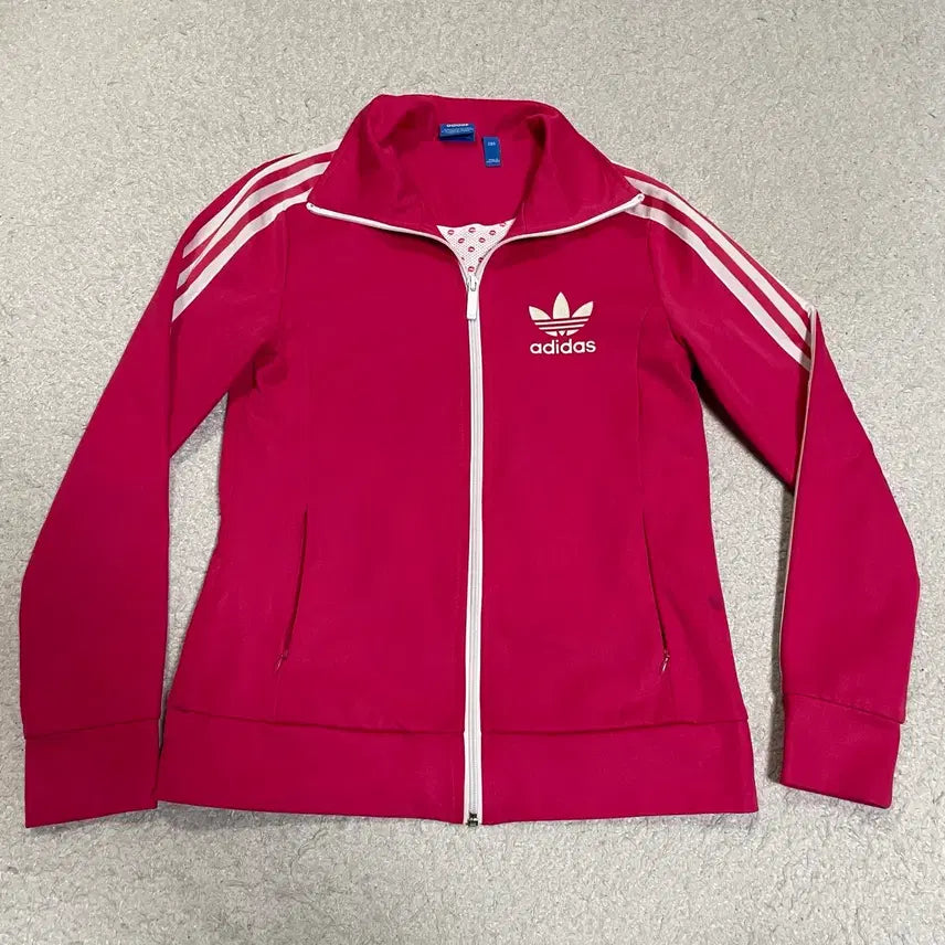 [BUNJANG] Adidas Track Top Jersey Pink Size 95 / 아디다스 져지 트랙탑 핑크 95