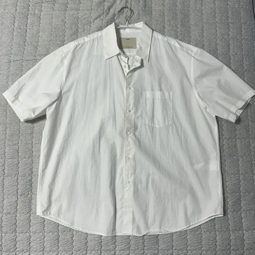 [BUNJANG] Pottery Comfort Short Sleeve Shirt White / 3) 포터리 컴포트 반팔 셔츠 화이트