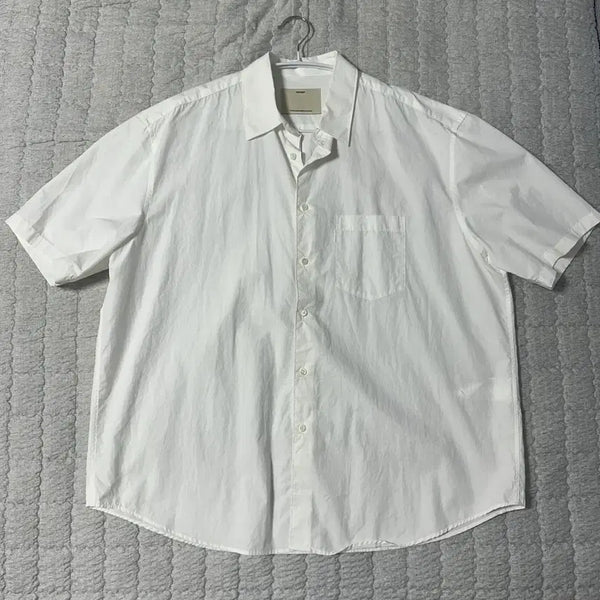 [BUNJANG] Pottery Comfort Short Sleeve Shirt White / 3) 포터리 컴포트 반팔 셔츠 화이트