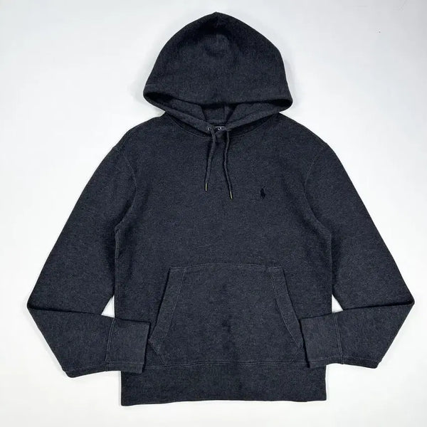 [BUNJANG] Polo Ralph Lauren Women's Elbow Patch Knit Hoodie / (오염존재, 여성S) 폴로 랄프로렌 여성 앨보우패치 니트 후드티