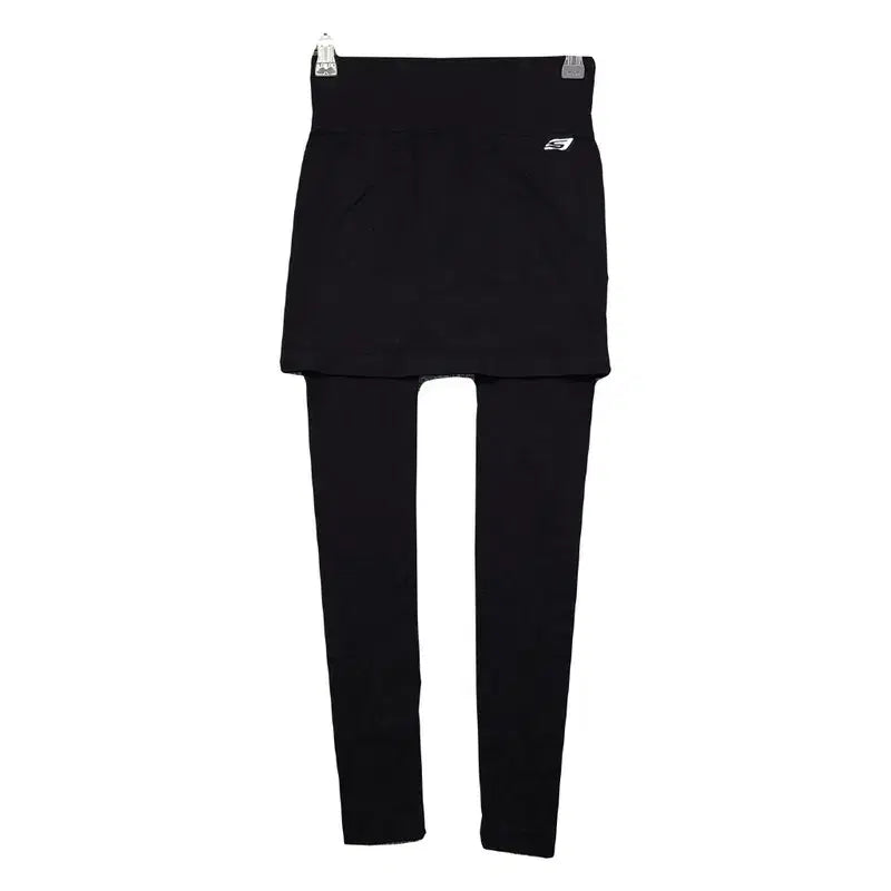 [BUNJANG] Skechers Black Skirt Leggings / 스케처스 블랙 치마 레깅스 65