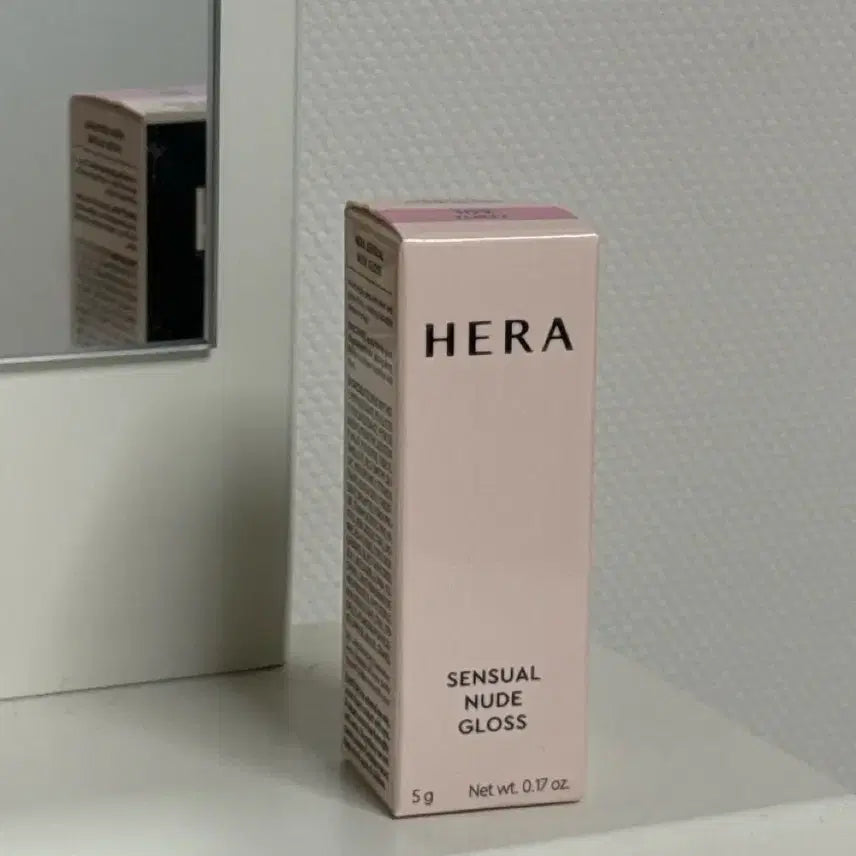 [BUNJANG] Hera Sensual Nude Gloss #102 Fluttery (Sealed) / 헤라 센슈얼 누드 글로스 102호 플러티 (미개봉)