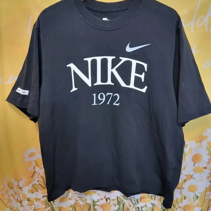 [BUNJANG] Nike Short Sleeve T-Shirt Black Size 77 / 77L]   나이키 반팔 티셔츠 블랙