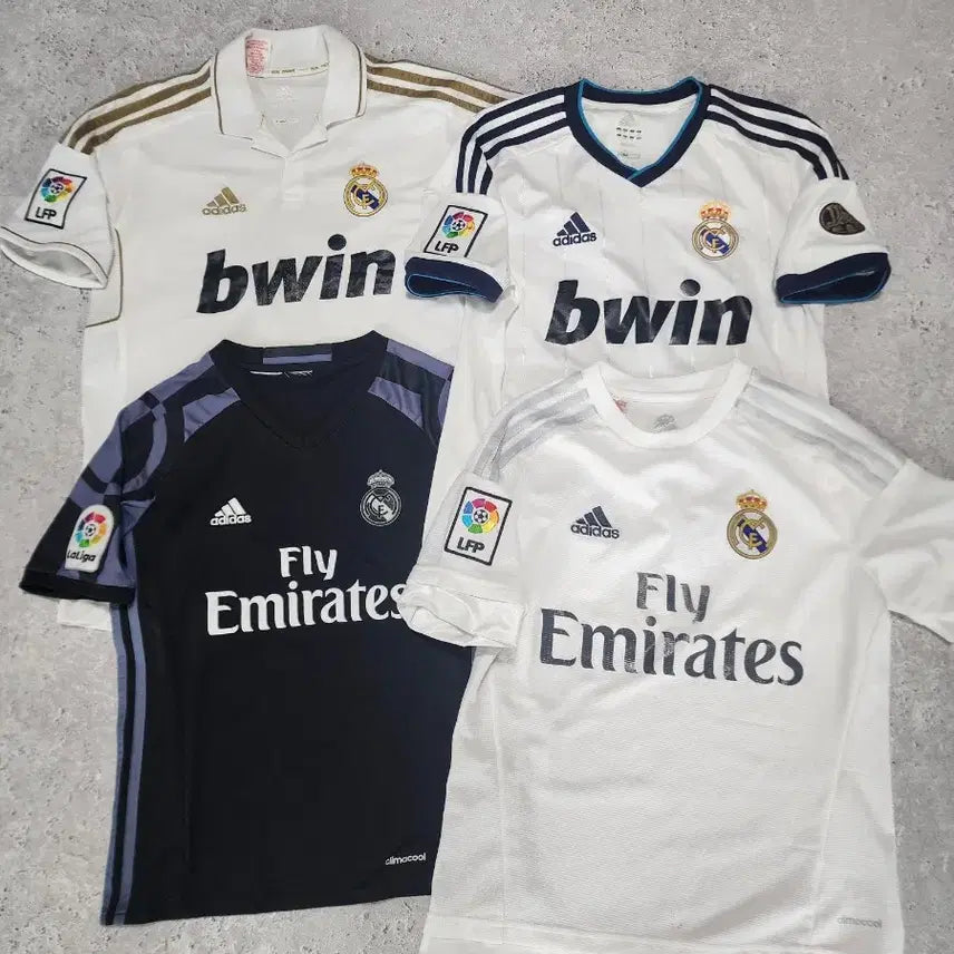 [BUNJANG] Adidas Real Madrid Home & Third Football Jerseys (Multiple Seasons) / [170사이즈]아디다스11-12 레알 마드리드 홈,12-13 홈 유니폼