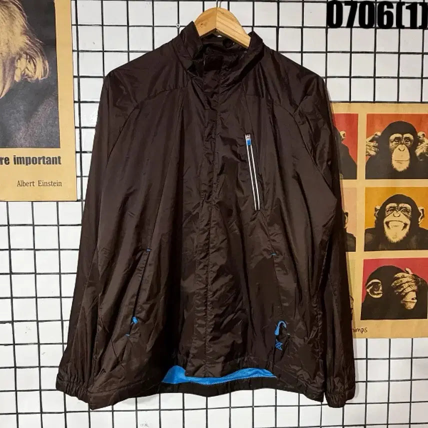 [BUNJANG] JDX Breaker Jacket Brown / JDX 브레이커 자켓 브라운 100