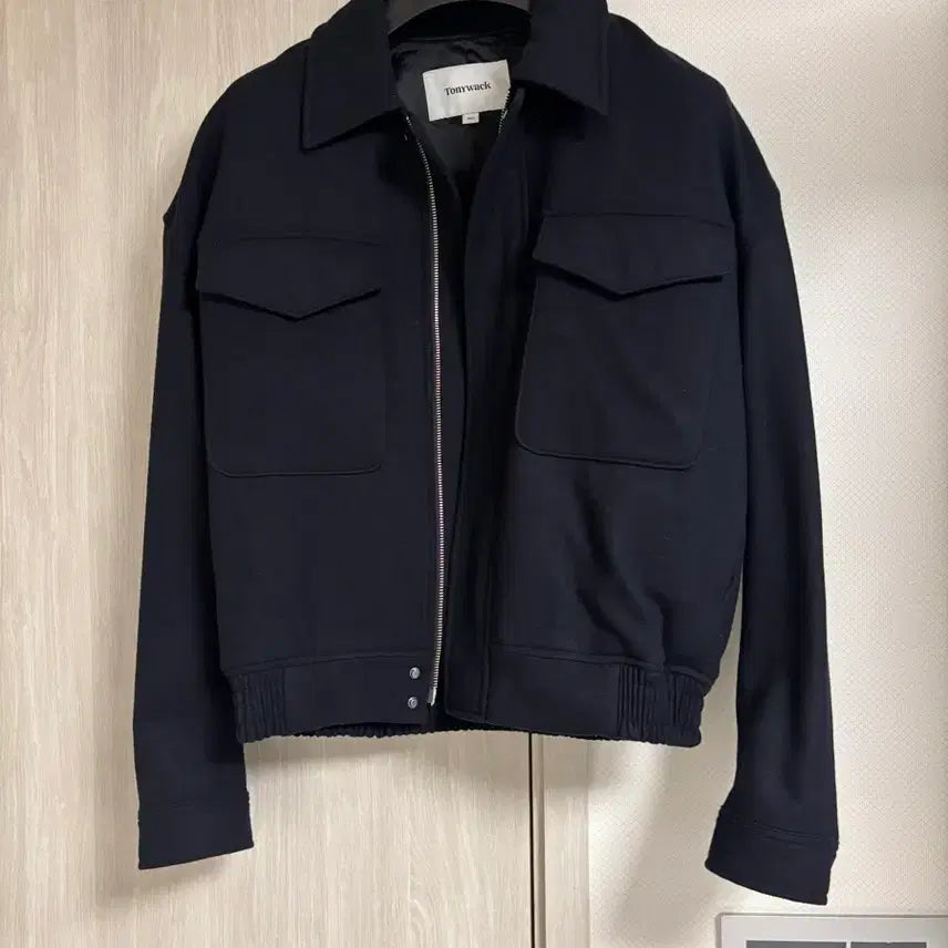 [BUNJANG] Tonywack Merino Wool Blouson L Navy / 토니웩 메리노 울 블루종 L