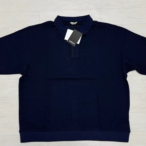 [BUNJANG] AKRYL Pique Short Sleeve Polo Shirt Navy Size 4 / 아크릴 AKRYL 피케 반팔 폴로 셔츠 티셔츠 네이비 4사이즈