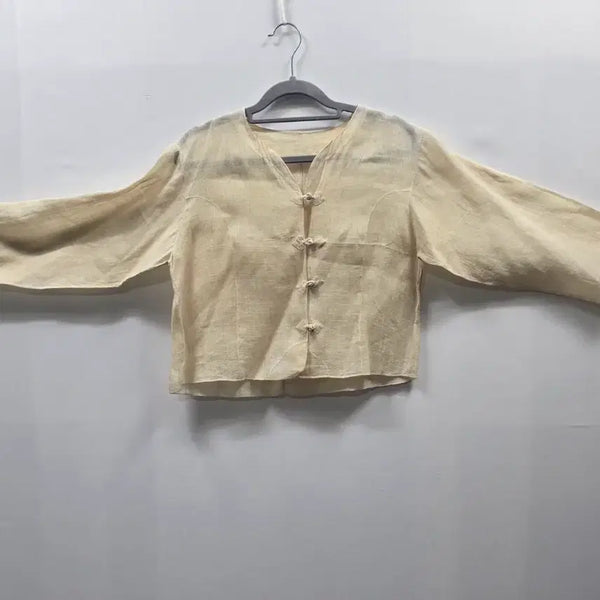 [BUNJANG] 7-Sleeve Mosi Hanbok Top / 0504 모시 저고리 7부