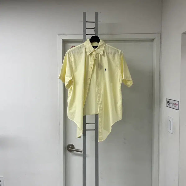 [BUNJANG] Polo Ralph Lauren QR Short Sleeve Shirt Yellow S(W) / 폴로 랄프로렌 QR 반팔 셔츠 옐로 S(W)