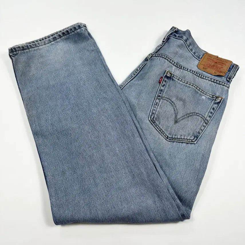 [BUNJANG] Levi's 505 Regular Fit Straight Denim Pants / (36) 리바이스 505 레귤러핏 스트레이트 데님팬츠