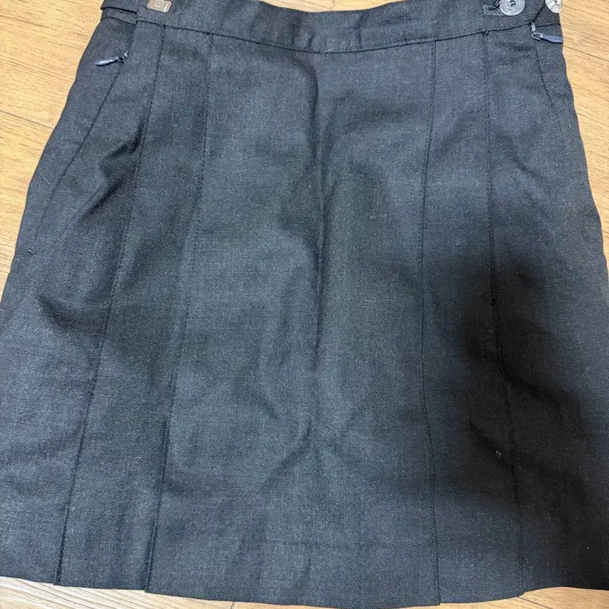 [BUNJANG] Black School Skirt / 교복 짧치