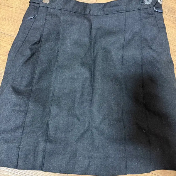 [BUNJANG] Black School Skirt / 교복 짧치
