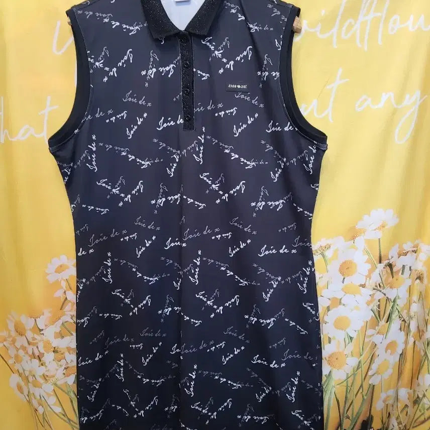 [BUNJANG] JDX Black Sleeveless Collar Dress / 105]   JDX 카라 민소매 블랙원피스