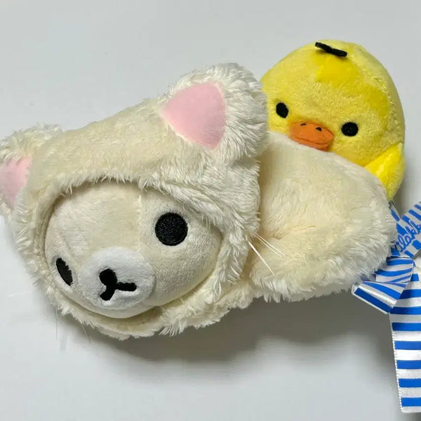 [BUNJANG] Vintage Rilakkuma Korilakkuma & Kii Plush / 고전 고양이 코리락쿠마 키이 인형