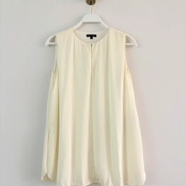 [BUNJANG] Massimo Dutti Sleeveless Blouse Ivory EUR 36 / 마시모두띠 나시 블라우스