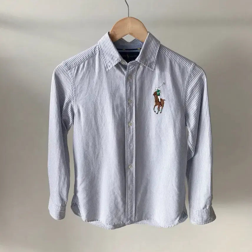 [BUNJANG] Polo Ralph Lauren Big Pony Stripe Shirt / 폴로 빅포니 스트라이프 셔츠