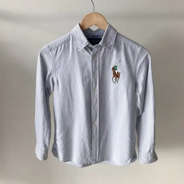 [BUNJANG] Polo Ralph Lauren Big Pony Stripe Shirt / 폴로 빅포니 스트라이프 셔츠