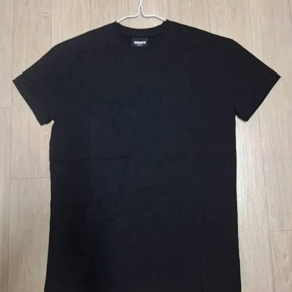 [BUNJANG] Men's Short Sleeve T-Shirt (Black, Muscle/Slim Fit) / 남성 반팔티(M/머슬핏.슬림핏/검정))