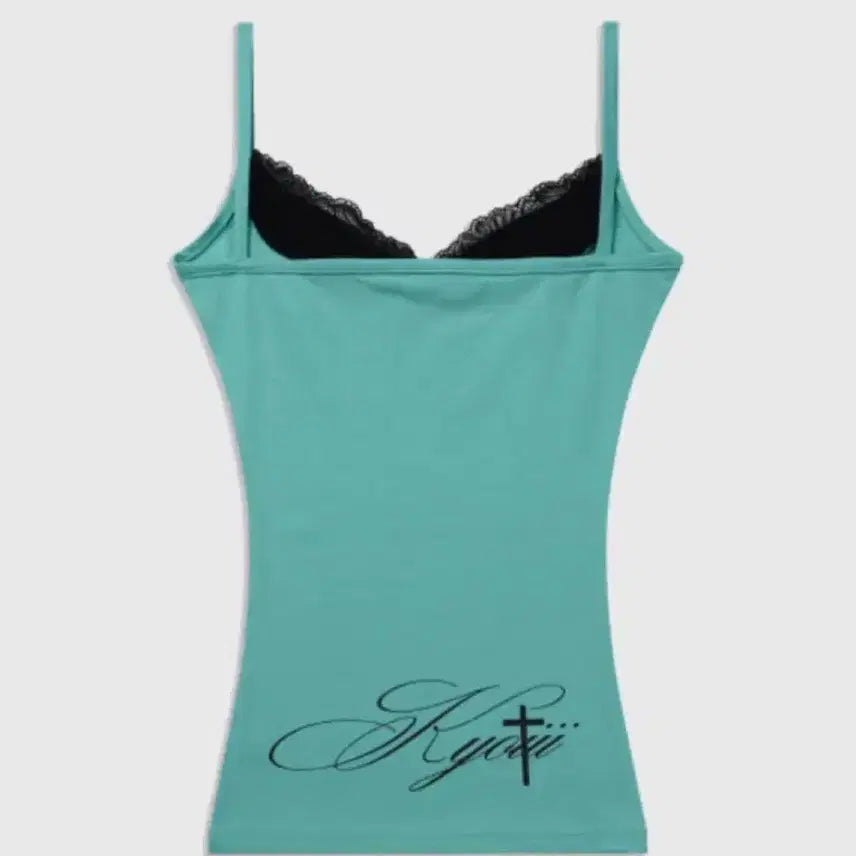 [BUNJANG] Kyoi Lace Sleeveless Mint / 쿄이 레이스 슬리브리스 민트(택포)
