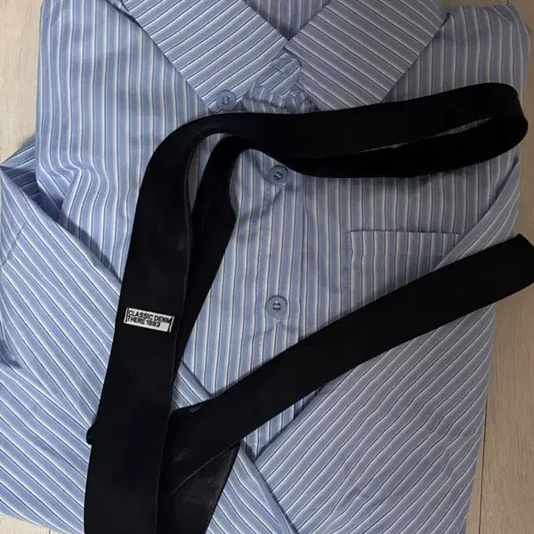[BUNJANG] From Stripe Oversized Fit Shirt / 프롬 스트라이프 오버핏 셔츠 투어스